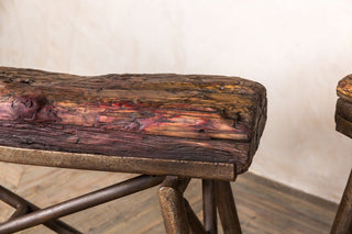 industrial perch bench