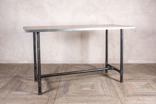 industrial poseur table
