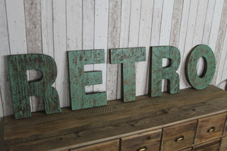 industrial retro sign