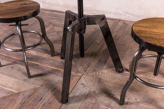 industrial style adjustable table