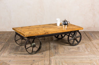 industrial style coffee table