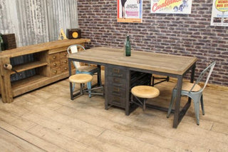 industrial style desk