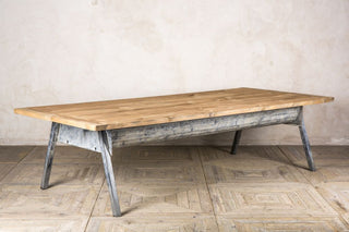 industrial style dining table