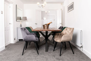 industrial style dining