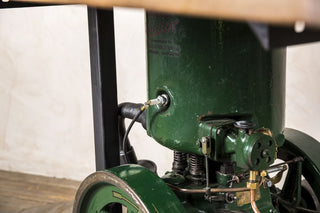 industrial style engine table