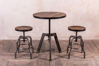 industrial style gunmetal adjustable table industrial style gunmetal adjustable table