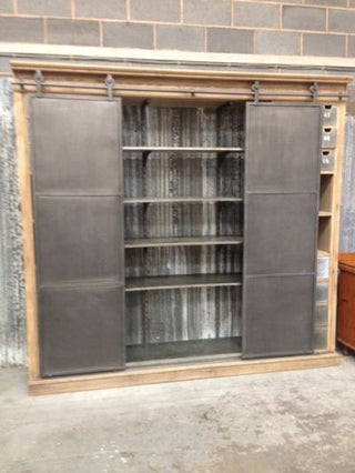 industrial style haberdashery wardrobe