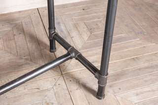 industrial style metal table