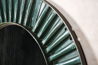 steel surround mirror