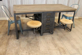 industrial style office desk