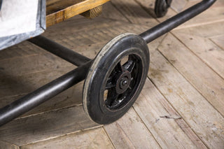 industrial style shelving unit