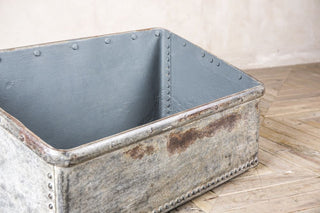 industrial style storage bin