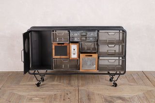 Industrial Style Storage Cabinet