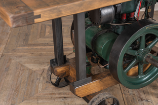 industrial style table