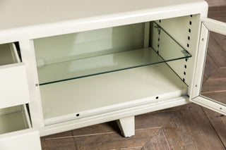 industrial style tv cabinet