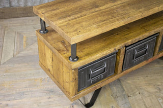 Industrial Style Television Stand