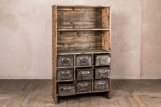 industrial vintage cabinet