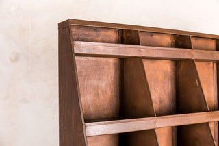 industrial vintage shelving unit