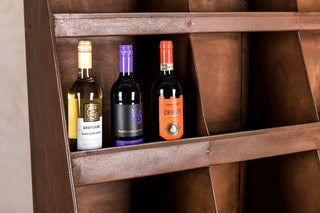 industrial wine rack