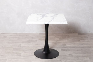 White Marble Café Table