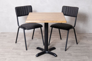 aged-pine-square-top-with-x-bottom-base-and-chairs