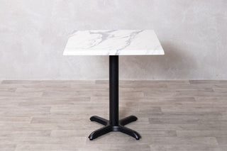 White Marble Café Table