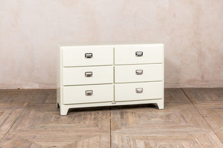ivory enamel chest of drawers