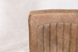 Jenson Distressed Leather Dining Chairs