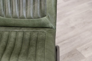 Jenson Distressed Leather Dining Chairs
