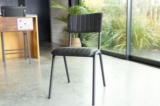black-dining-chair