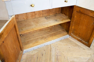 Victorian Pine Painted Kitchen Dresser