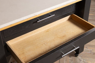 kitchen-island-table-on-castors-drawers
