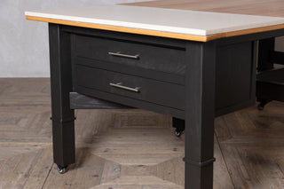 kitchen-island-table-on-castors-drawers