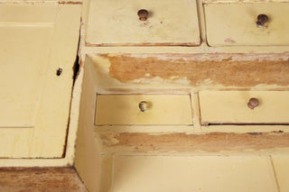 Large Edwardian Pine Kitchen Cabinet