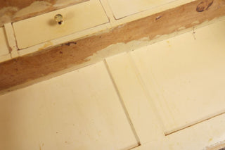 Large Edwardian Pine Kitchen Cabinet