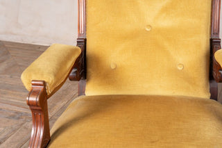 ladies and gentlemans armchairs