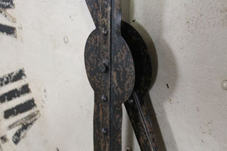 large decorative clock face