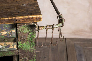 large distressed sideboard
