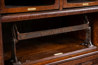 large edwardian pigeonhole unit
