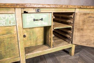 large green sideboard