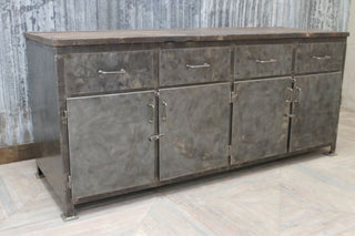 large industrial workbench