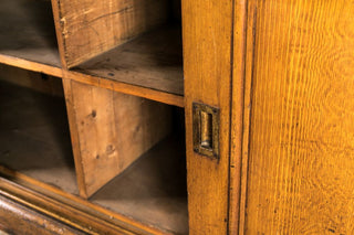 large pine cupboard