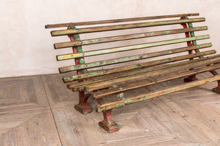 large railway bench