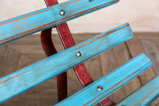large railway station bench