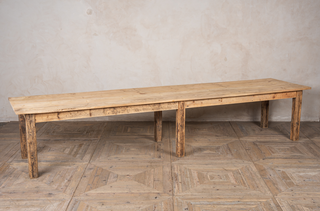 large industrial style table