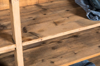 large retail shelves