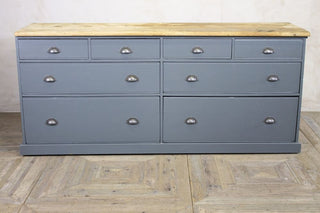 large victorian painted sideboard