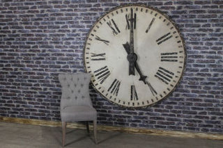 large wall clock face