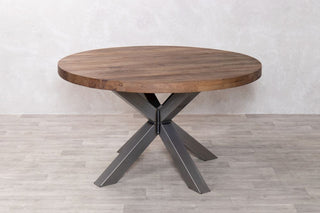 Leamington Round Oak Dining Table