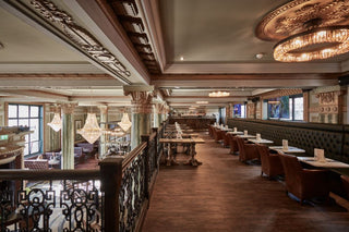 Photo Credt: Snook Architects for The Bank - leather armchair in restaurant